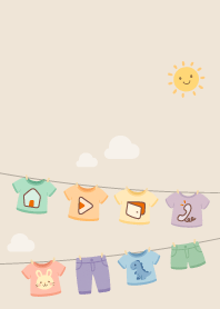 sunny day clothes drying.2