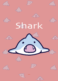 Red : Simple Icon  Shark