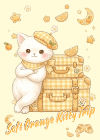 Soft Orange Kitty Trip