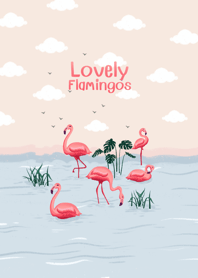 Lovely Flamingos