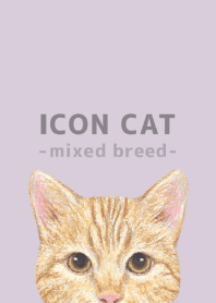 ICON CAT -Mixed breed cat- PASTEL PL/13