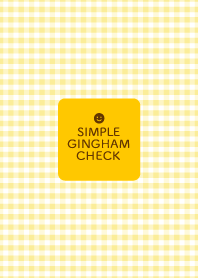 gingham check_yellow