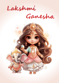 Lakshmi & Ganesha: Rich, Wealth, Love 1