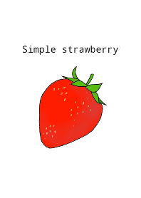 Simple strawberries