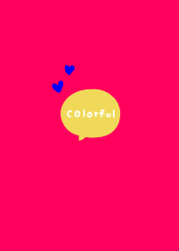 Colorful handwritten simple.