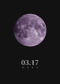 Moon - March 17th - Black
