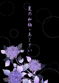 Japanese pattern of summer hydrangea2