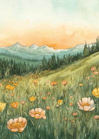 flower field nature meadow_12