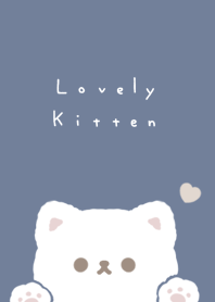 可愛的貓咪 / gray blue
