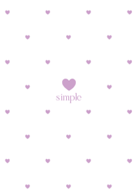 Tiny Heart (D) -  Purple 08