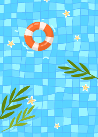 Summer time- swim pool