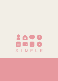 SIMPLE(beige pink)V.652