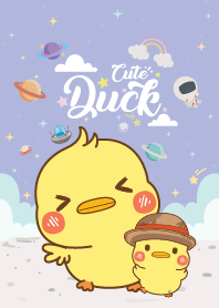 เป็ดน้อย เลิฟๆ สีม่วง