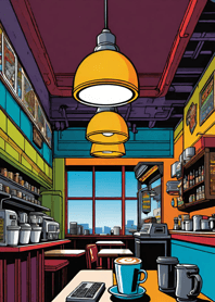 Cozy Coffee shop aF45a1