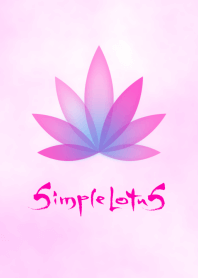 Simple Lotus [Pink & White]