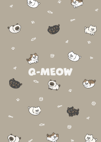 Q-meow3 / khaki