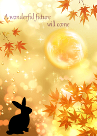 Moon Rabbit Maple Tree Makes Luck7.