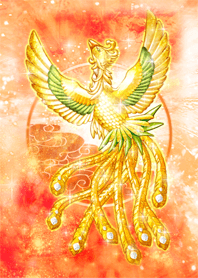 Gold phoenix with great chance