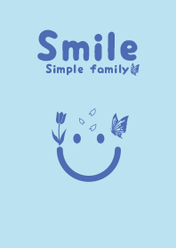 Smile & Tulip Baby blue