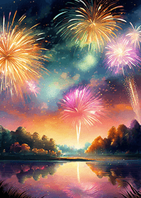 Beautiful Fireworks Theme#598