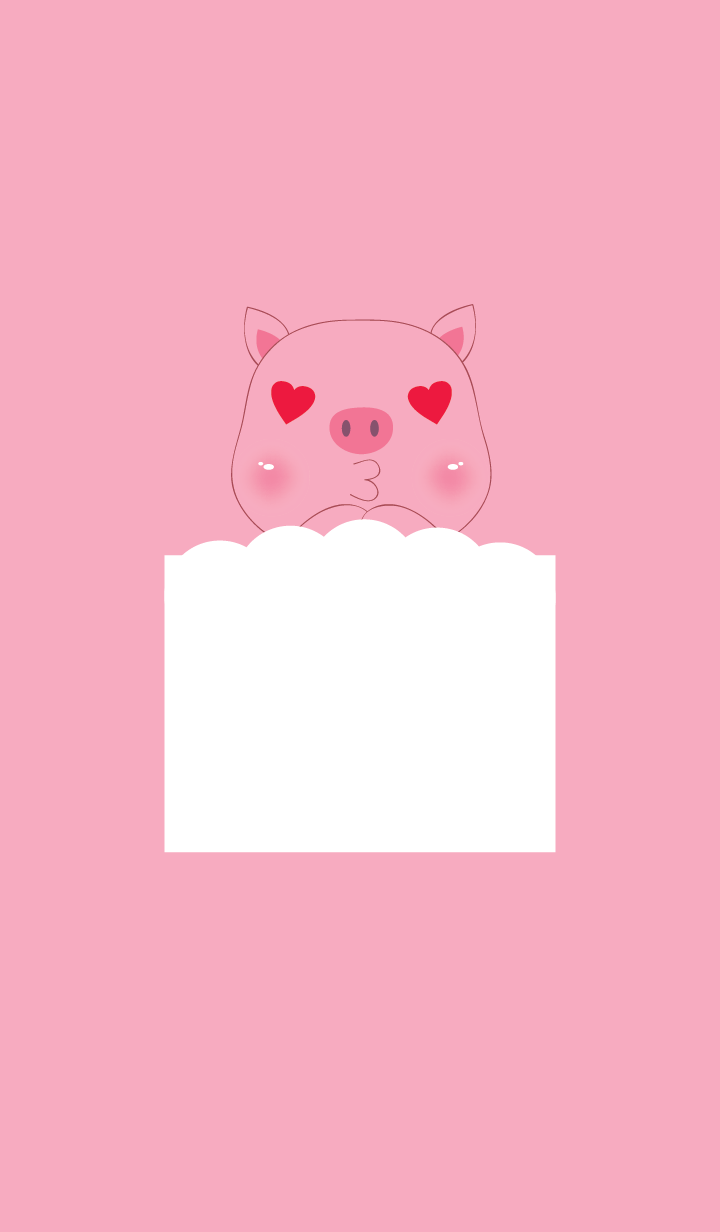 Simple cute pig theme v.7 (JP)