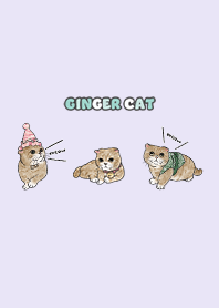 gingercat8 - light purple