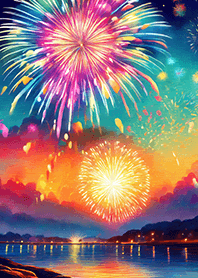 Beautiful Fireworks Theme#811