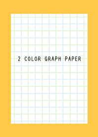 2 COLOR GRAPH PAPER-BLUE&GREEN-ORANGE