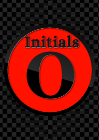 Good fortune Initials 9 "O"