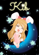 Kib - Bunny girl on Blue Moon