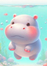 หมูด้ง เด้ง ฮิปโปน้อย ตัวกลม_1