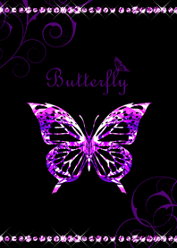 Butterfly/ Gothic Purple