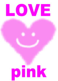 LOVE pink color