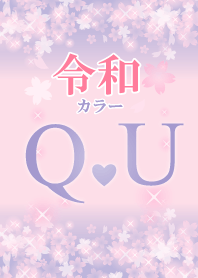 Q&U-Attract luck-Reiwa color-Initial