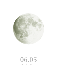 Moon - June 5th - White