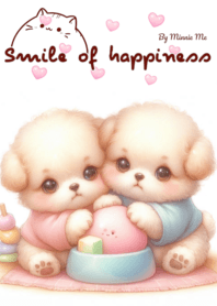 Smile of puppy NO.04