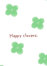 Happy clovers.
