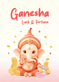 Baby Ganesha : Luck & Fortune for Sunday