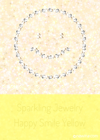 Sparkling Jewelry Happy Smile Yellow