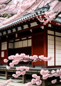 Musim Sakura Ukiyo-e chIpU