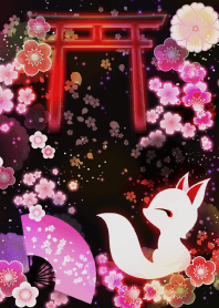 Japanese style fox theme from Japan