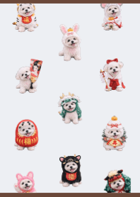 Tema Maltipoo Musim Dingin Brown 02