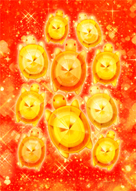 Ten gold turtles that fortune power