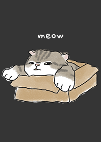 neko drawing1 / carbon black