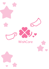 simple heart Theme Four-leaf clover4