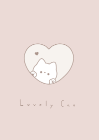 小貓. pink beige