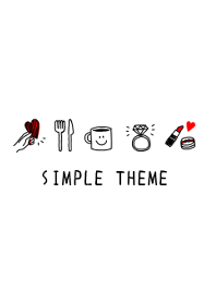 SIMPLE GIRLY ICON THEME!