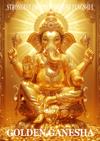 Financial fortune Golden Ganesha 26