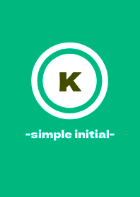simple initial-K- THEME 81