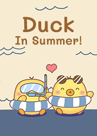 Duck in summer!
